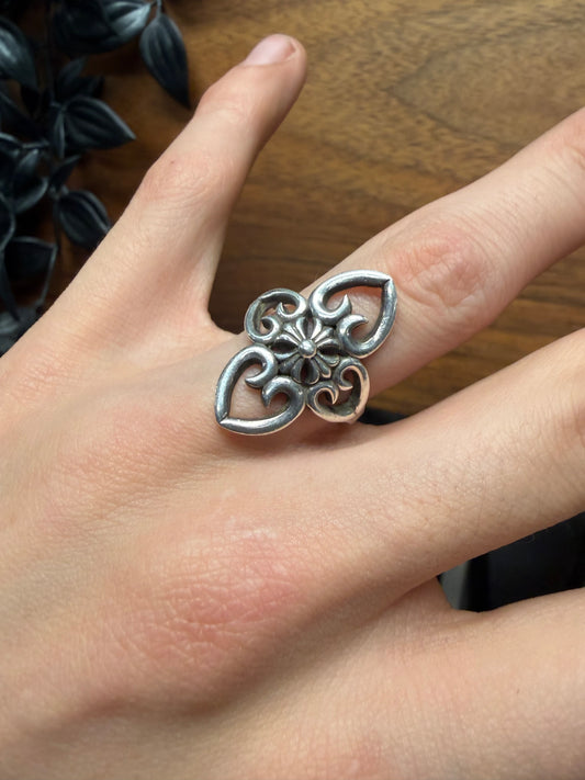 2013 Chrome Hearts x Kate Hudson ‘Flowering Plus Cross’ Ring