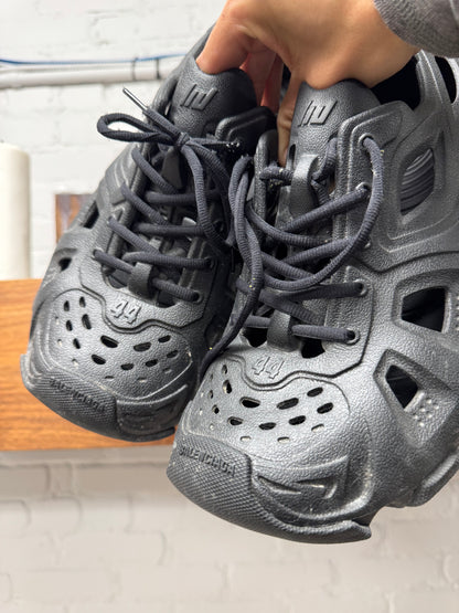 Balenciaga ‘HD’ Molded Black Mules