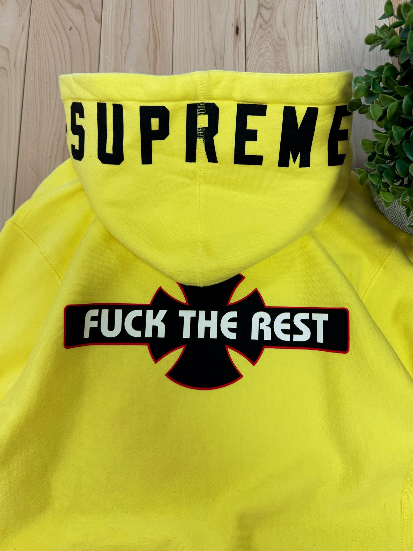 AW2015 Supreme x Independent ‘Fuck The Rest’ Hoodie