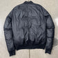 Rick Owens ‘Goose Down’ Padded MA-1 Black Bomber Jacket