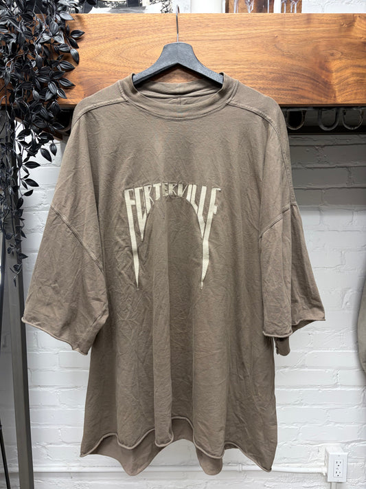 AW2024 Rick Owens ‘Porterville’ Tommy Dust Oversized T-Shirt