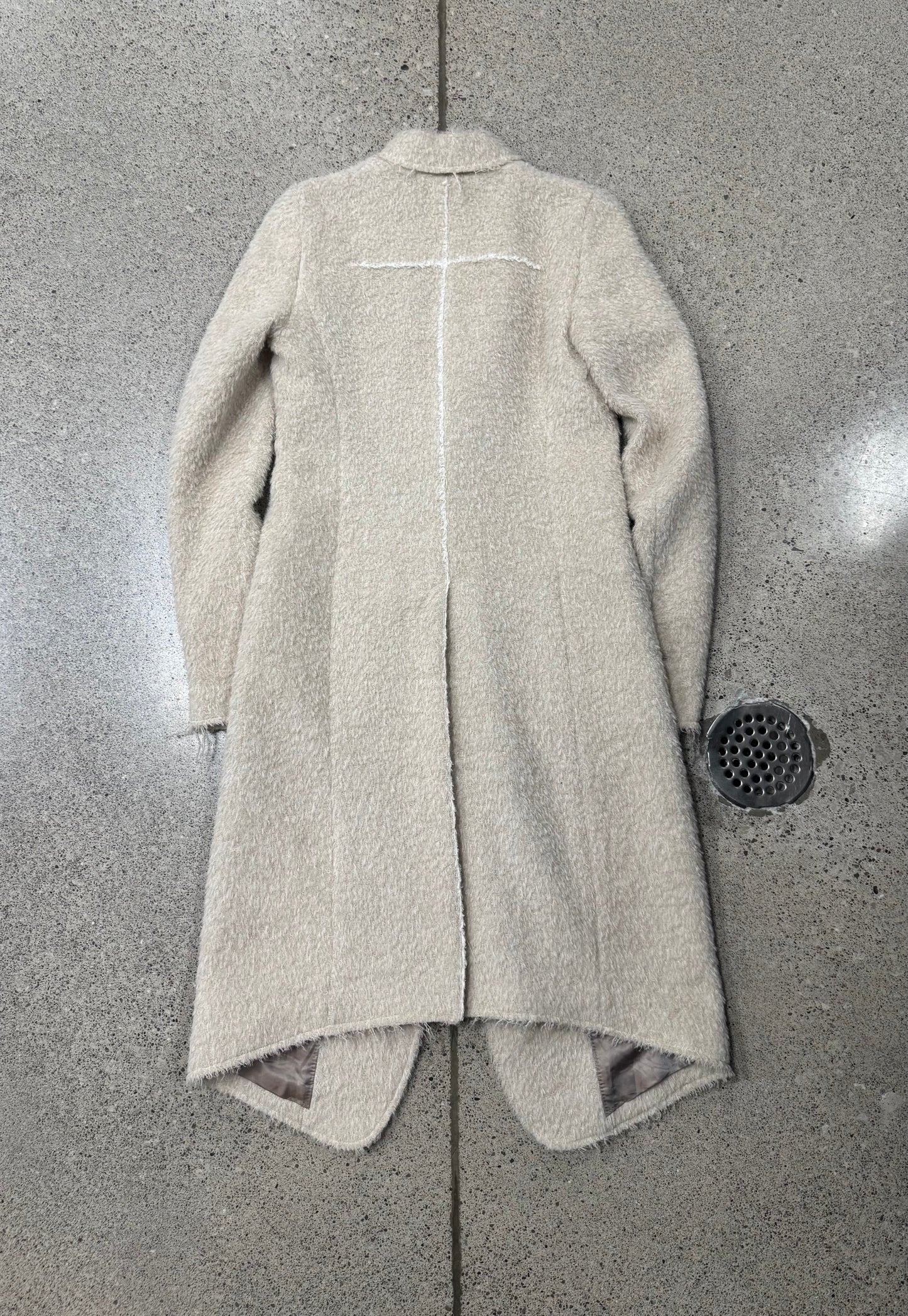 L.G.B. ‘Crucifix’ Alpaca Wool Coat