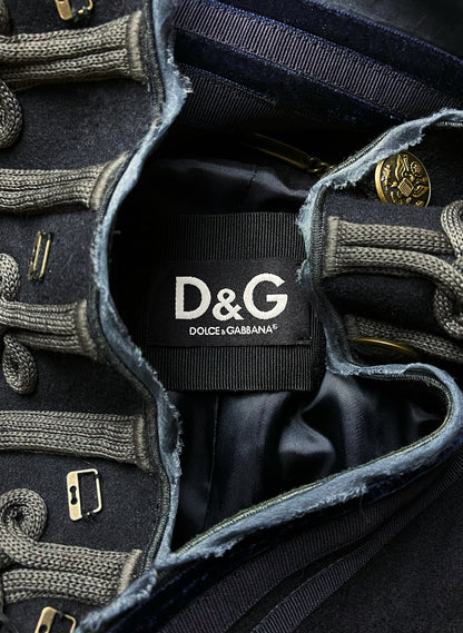 2000s Dolce & Gabbana ‘Napoleon’ Wool Coat