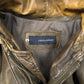 2000s Dsquared2 Naturally Faded Leather Bomber Jacket