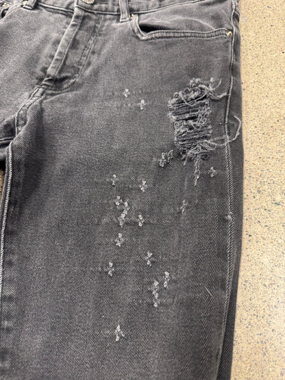 Givenchy ‘Thrash Distressed’ Black Skinny Jeans