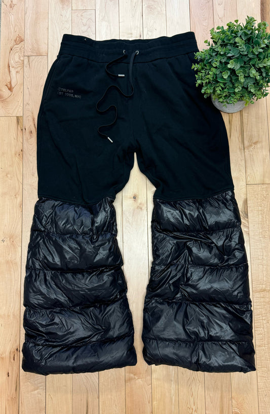 Telfar Black Snowpant/Sweatpants