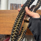 AW2010 Balmain by Christophe Decarnin ‘Bullet’ Braided Leather Belt