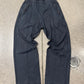 Acne Studios Washed Black Wide Leg Sweatpants