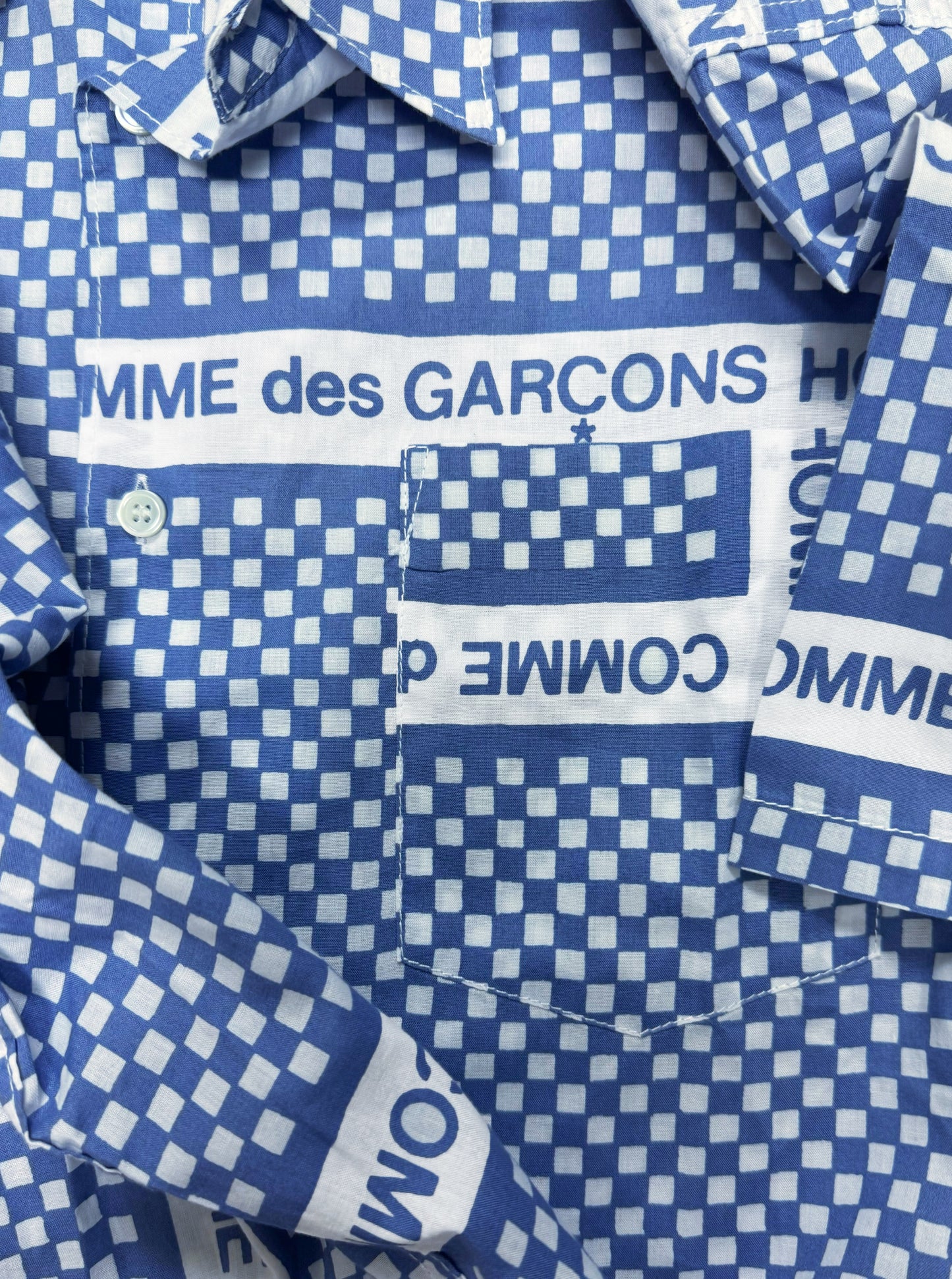 SS2003 Comme Des Garçons Homme Plus Checkerboard Shirt