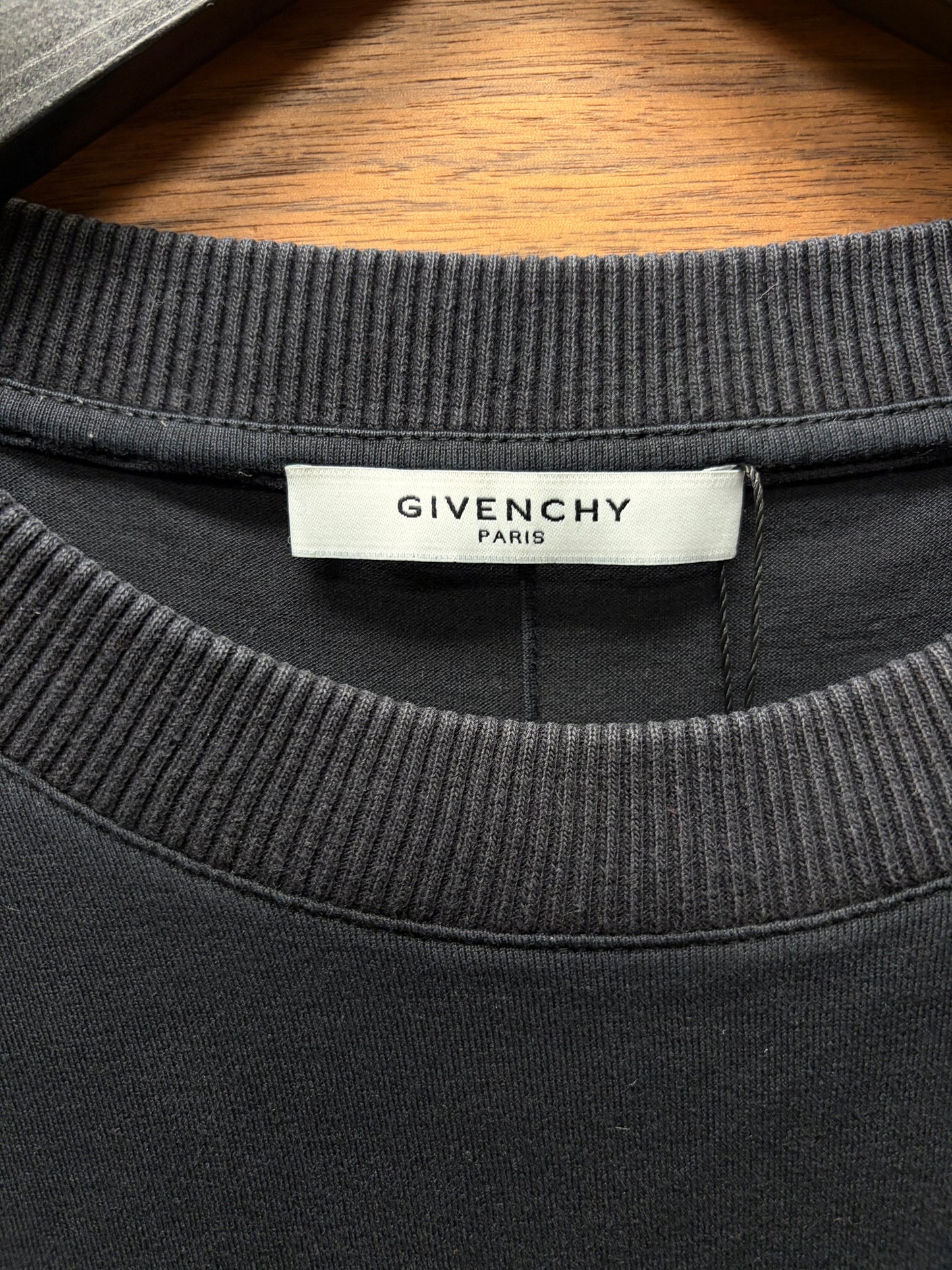 AW2011 Givenchy by Ricardo Tisci ‘Pin Up Girl’ Black Graphic T-Shirt