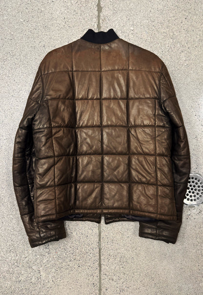 Gucci by Tom Ford ‘Ferrari’ Quilted Leather Bomber Jacket