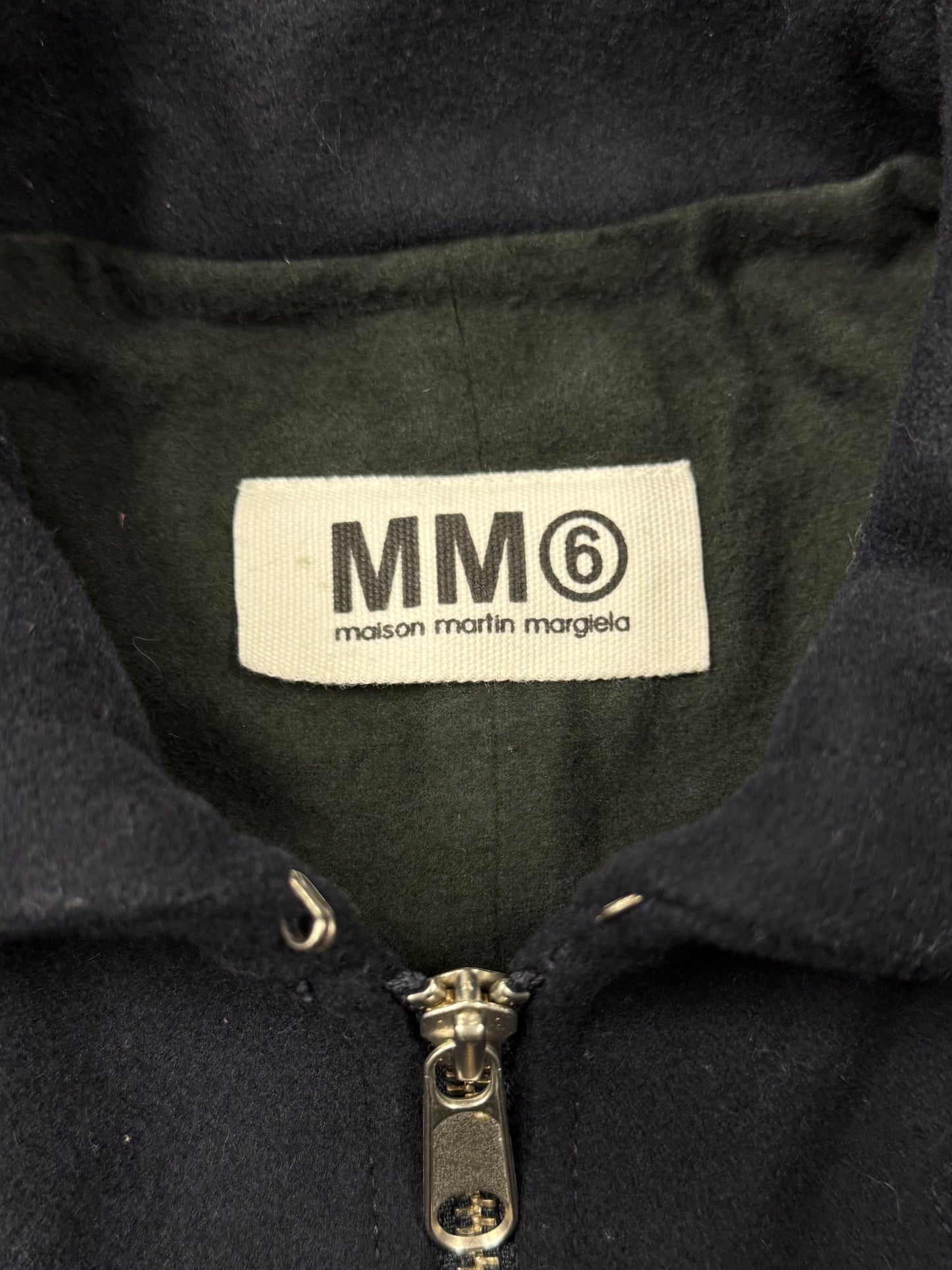Maison Martin Margiela Cropped Zip-Up Jacket