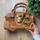 Chloe Paddington Lock & Key Brown Leather Shoulder Bag