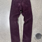 Dior Homme ‘Oxblood’ Red Corudroy Slim/Skinny Bottoms