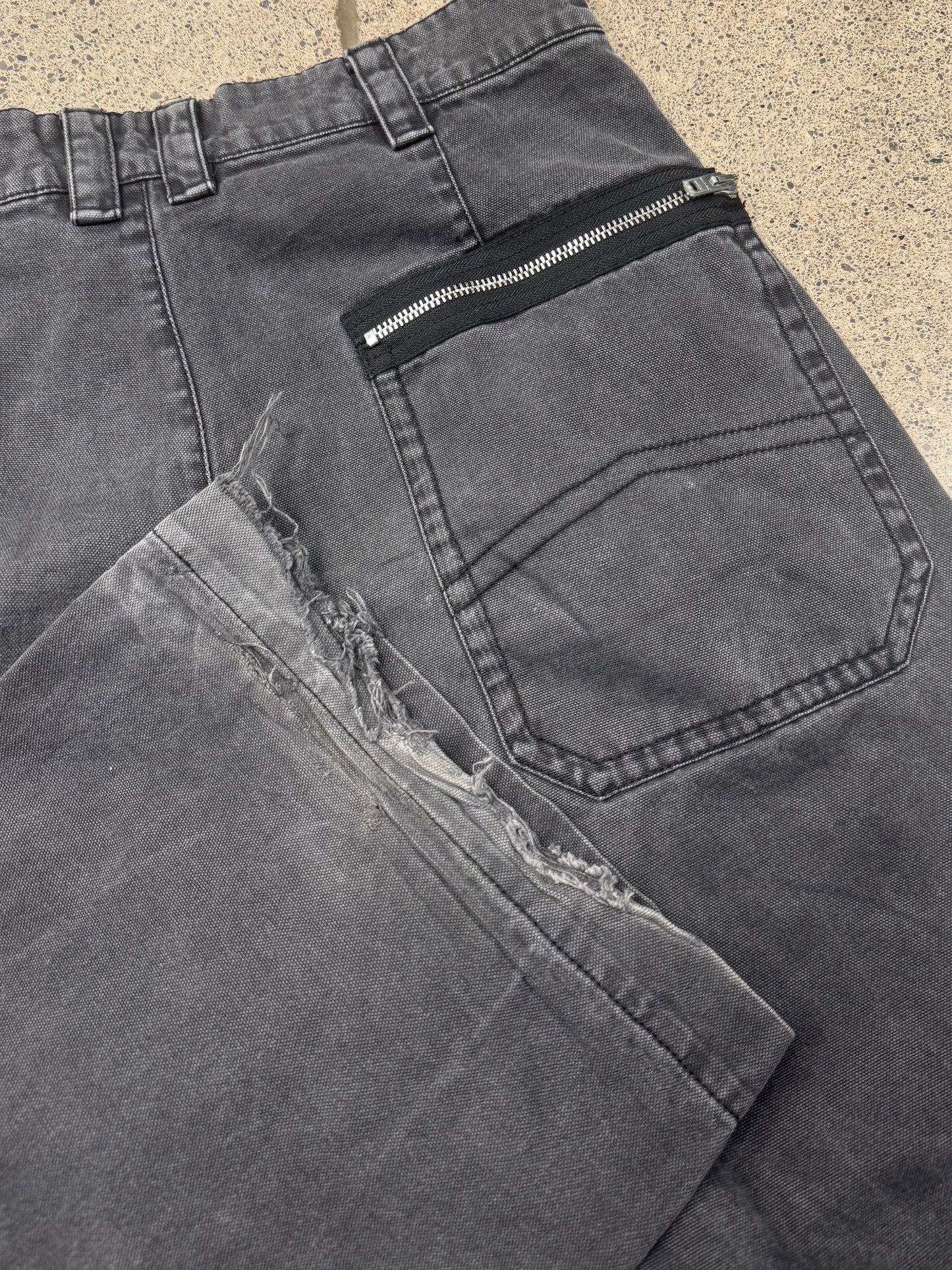 SS2023 Acne Studios ‘3D Pocket’ Flared Leg Cargo Pants