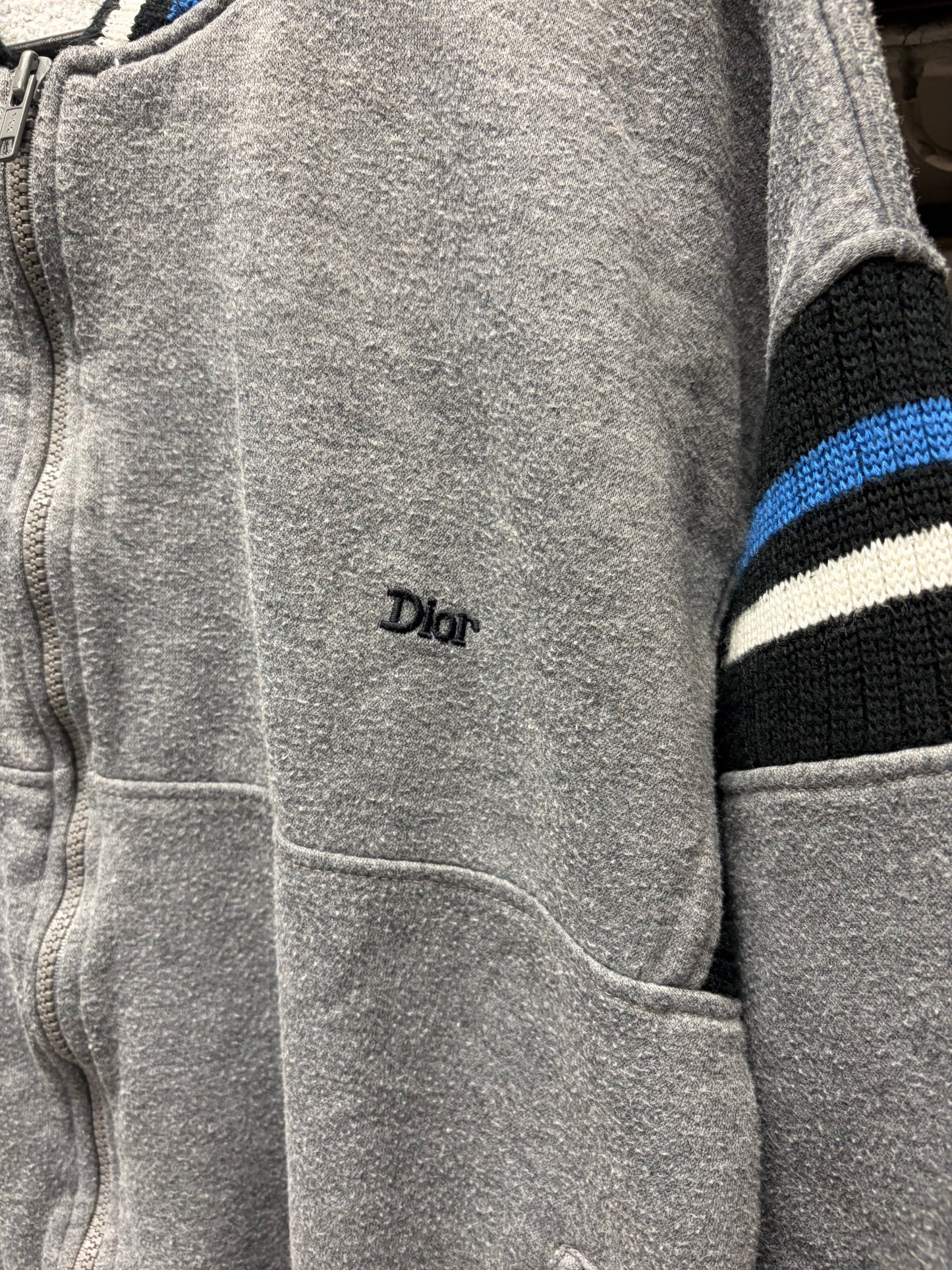 Vintage 90s Christian Dior Cotton Track Jacket