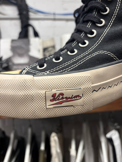 Visvim ‘Skagway Hi’ Black Canvas High Top Sneakers