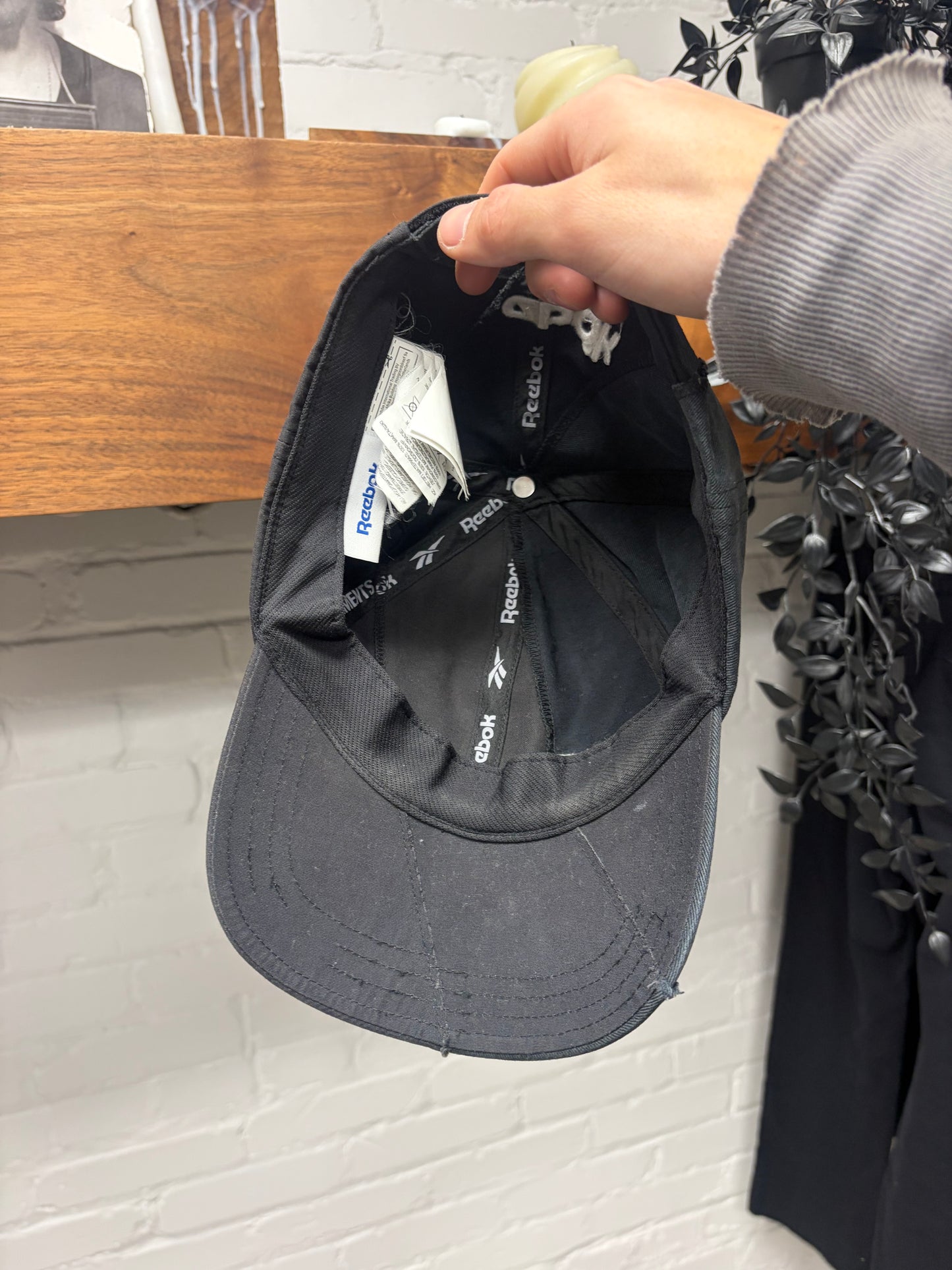 Vetements x Reebok Reconstructed Strap-Back Baseball Hat