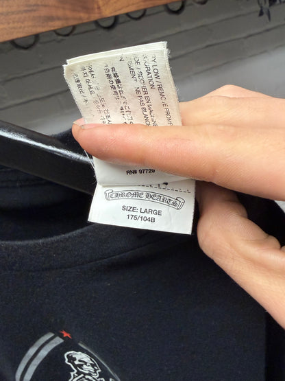 Chrome Hearts ‘Jarvis Skull’ Black Graphic T-Shirt