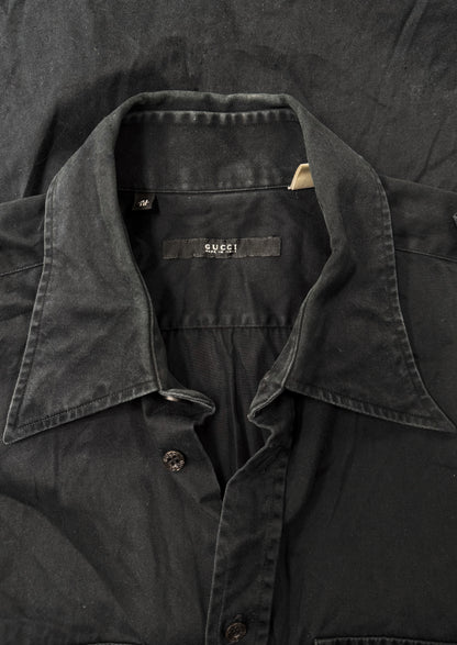 Gucci by Tom Ford Military Button Down Shirt