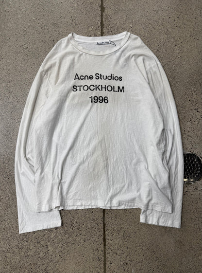 Acne Studios ‘Stockholm’ Dirt Wash Long Sleeve Shirt