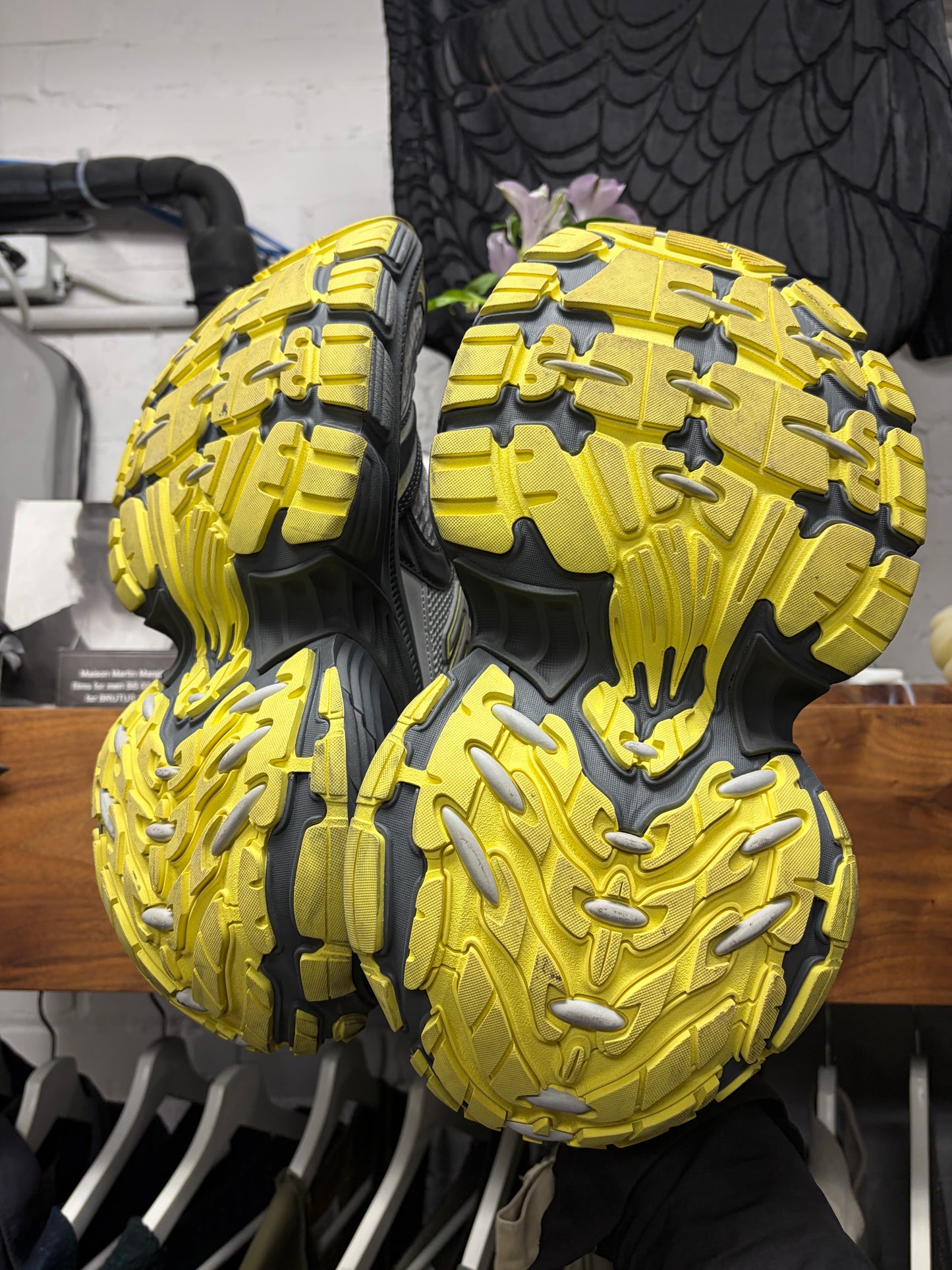 Balenciaga ‘10XL’ Yellow/Grey Oversized Low Top Sneakers