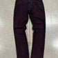 Rick Owens ‘Slab’ Eggplant Dyed Bootcut Denim