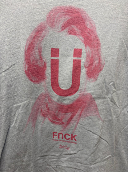 SS2014 Undercover ‘FNCK’ Blue/Pink Graphic T-Shirt