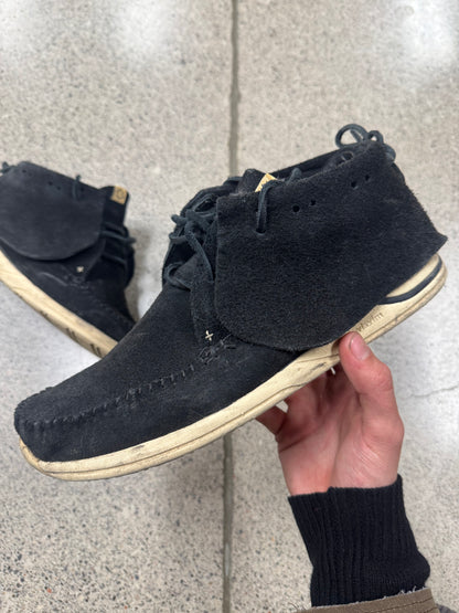 Visvim ‘Lhamo’ Folk Suede Low Top Moccasin Sneakers
