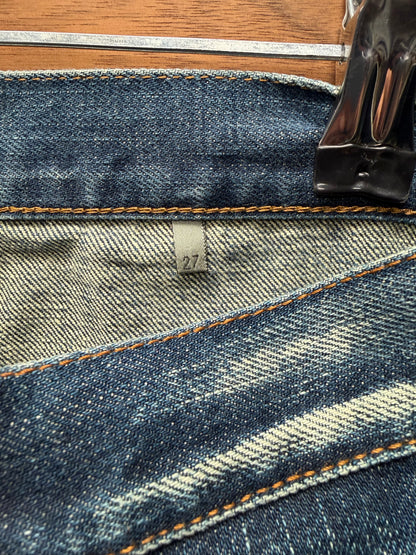 2008 Dior Homme by Kris Van Assche ‘Day Off’ Washed Blue Skinny Jeans