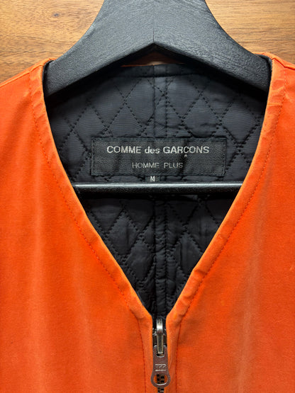 1996 Comme Des Garçons Homme Plus Crushed Velvet Reversible Work-Vest