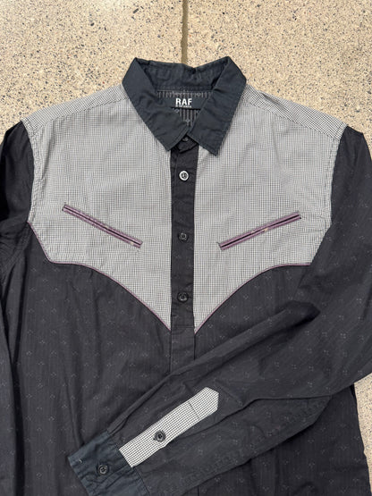 SS2005 RAF by Raf Simons Western Detail Button Up Shirt