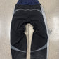 AW2024 Balenciaga ‘Cut Up’ Double Waist Wide Leg Track Pants