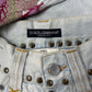 SS2005 Dolce & Gabbana ‘Aloha’ Studded Light Wash Denim