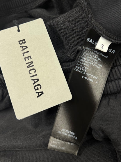 SS2023 Balenciaga ‘Mudshow’ Hybrid  Black Sweat-Pant/Denim