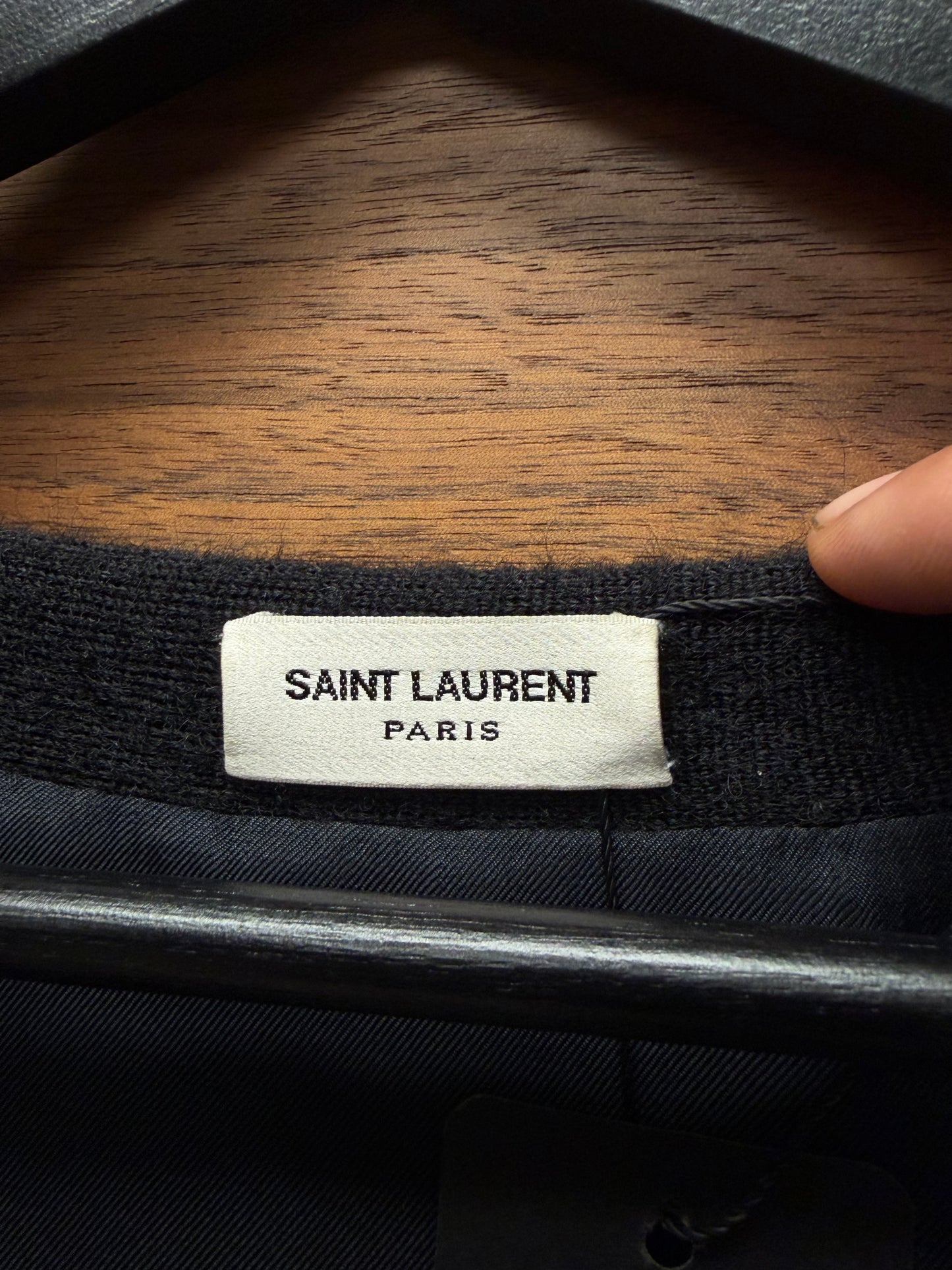 AW2014 Saint Laurent by Hedi Slimane ‘Pistol Print’ Cardigan
