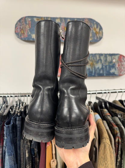 SS2018 Rick Owens ‘Goodyear’ Combat Boots