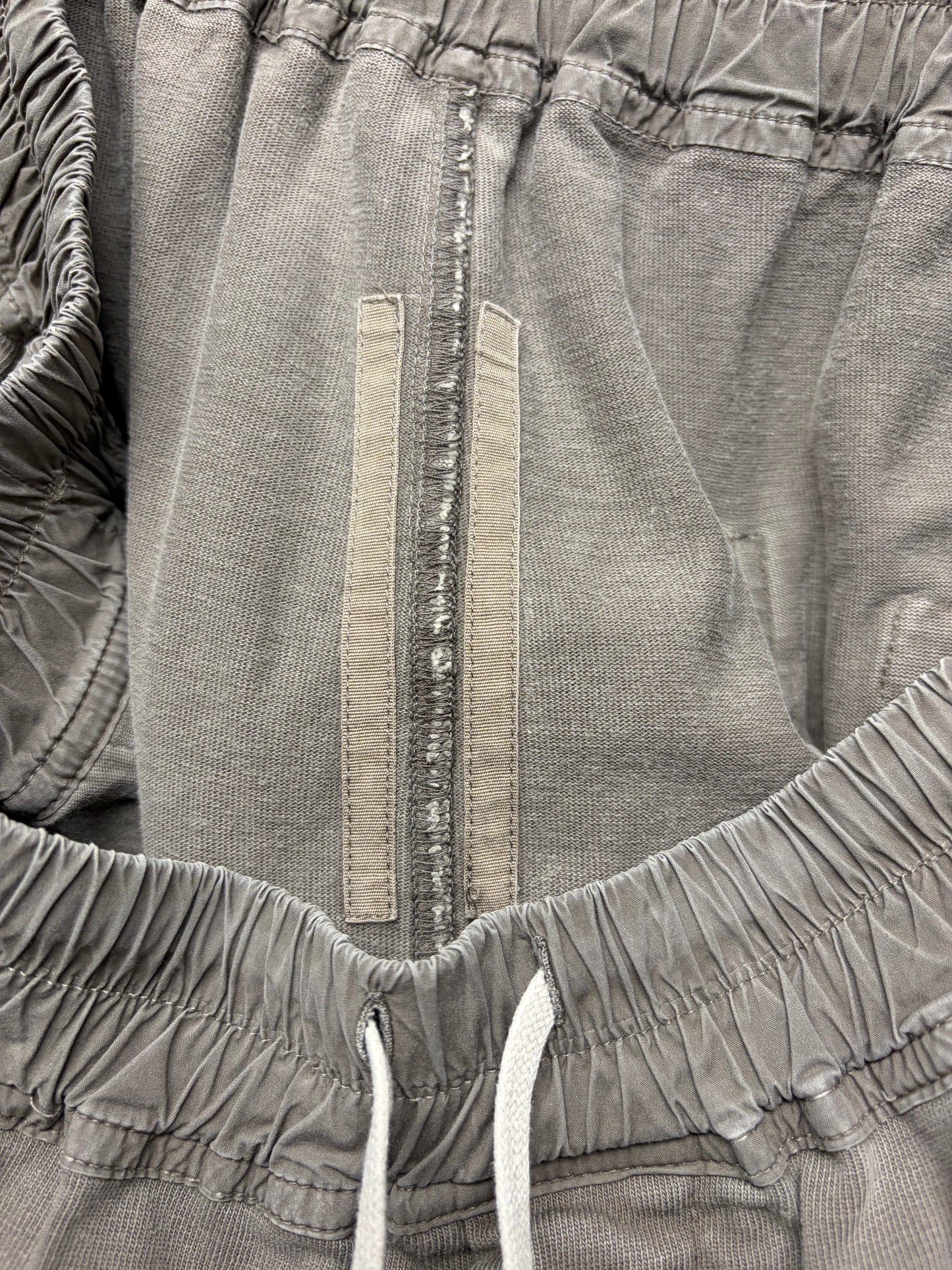 2022 Rick Owens Dust Brown Cotton Drawstring Shorts