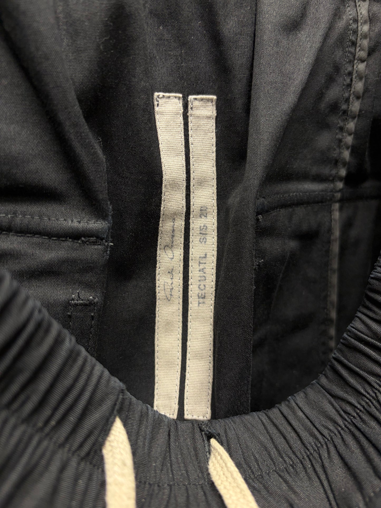 SS2020 Rick Owens ‘Tecuatl’ Drop Crotch Black Berlin Sweatpants