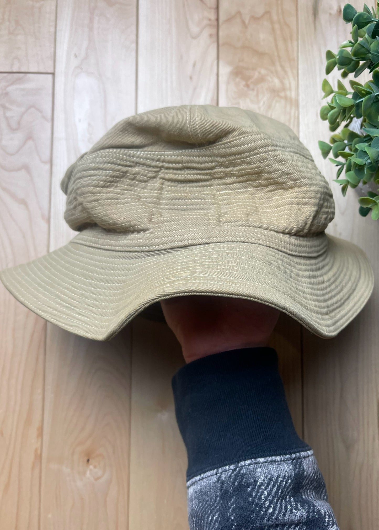 Kapital Old Man & The Sea Denim Bucket Hat