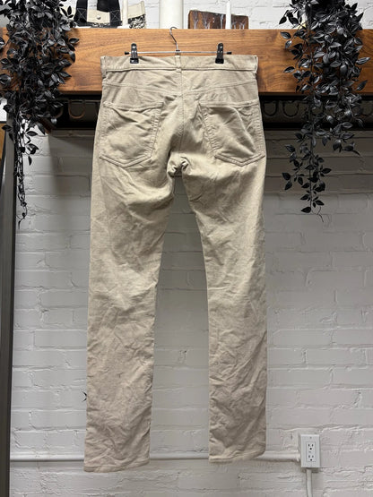 Bottega Veneta Tan Corduroy Skinny Jeans