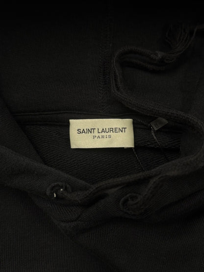 2019 Saint Laurent ‘Jardin Majorelle’ Black Pullover Hoodie