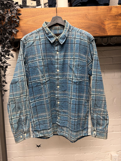 SS2003 Undercover ‘Scab’ Barbed Wire Print Plaid Flannel Shirt