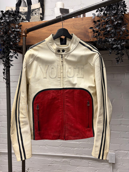 AW2004 Yohji Yamamoto x Dainese Leather ‘Riders’ Motorcycle Jacket