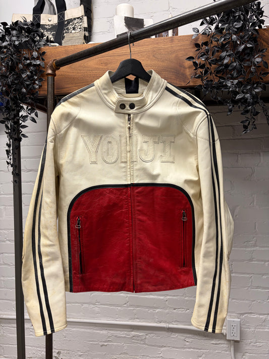 AW2004 Yohji Yamamoto x Dainese Leather ‘Riders’ Motorcycle Jacket