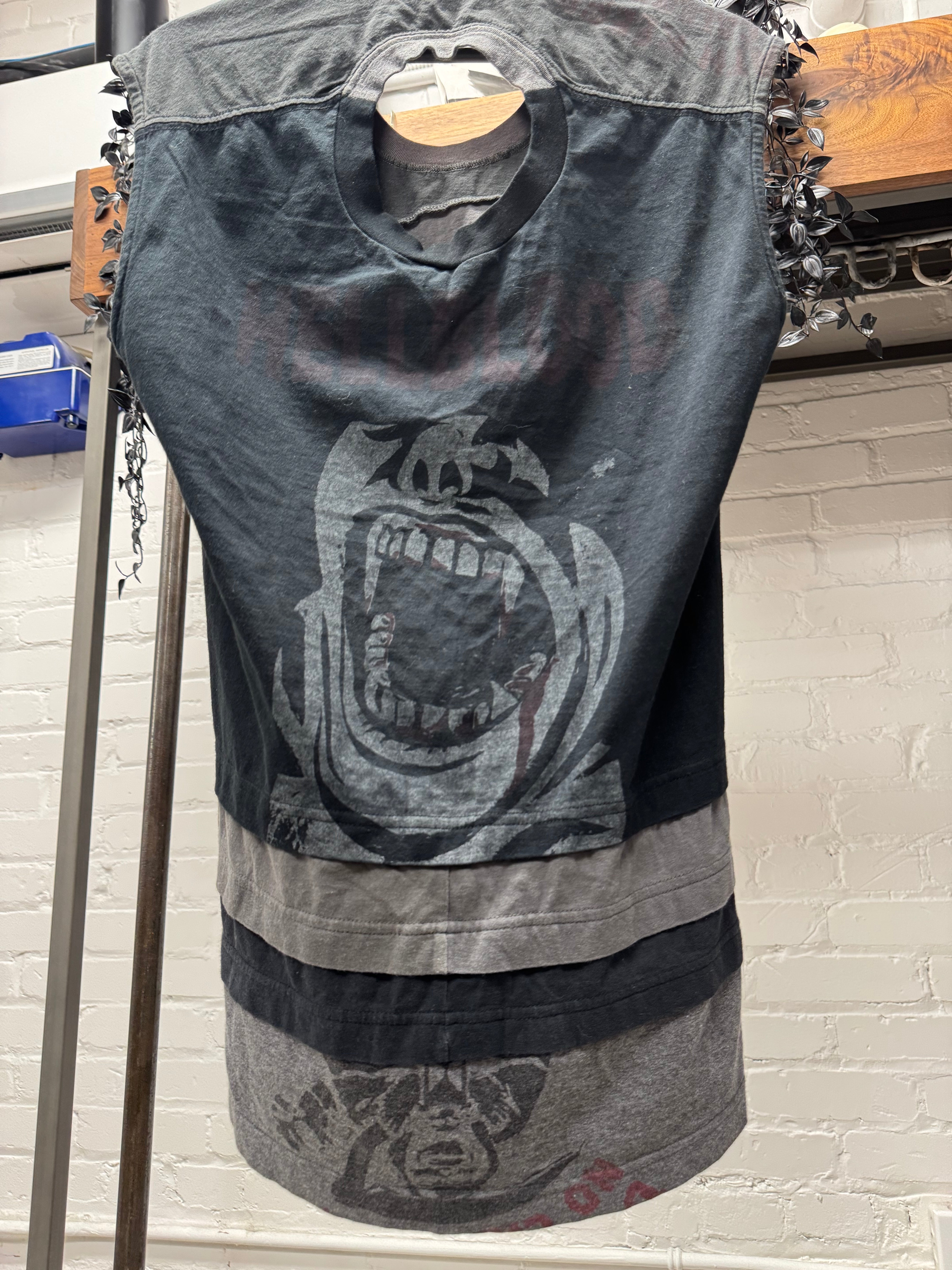 SS2006 Junya Watanabe 'Hellblood Vampire' Reconstructed Tank Top