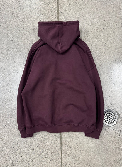 Yeezy Season 5 Heavyweight ‘Maroon’ Oversized Pullover Hoodie