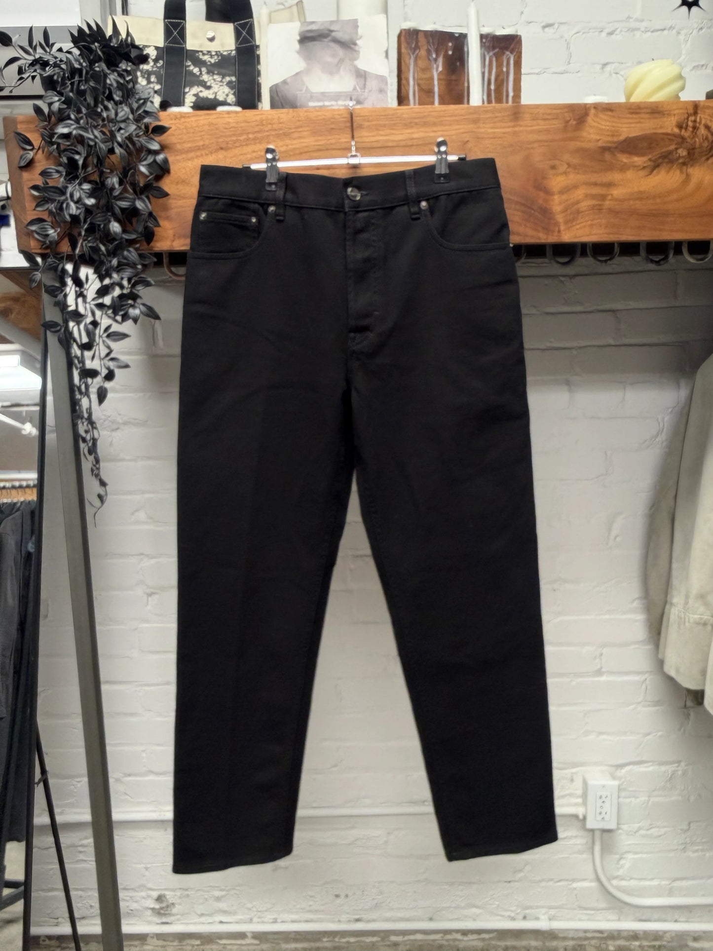 Gucci by Demna Gvasalia ‘Horsebit’ Back Pocket Black Bootcut Jeans