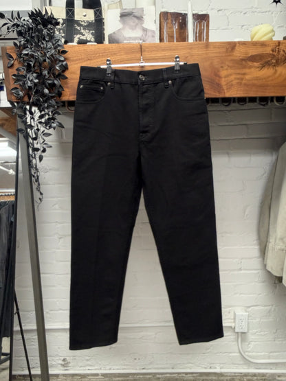 Gucci by Demna Gvasalia ‘Horsebit’ Back Pocket Black Bootcut Jeans