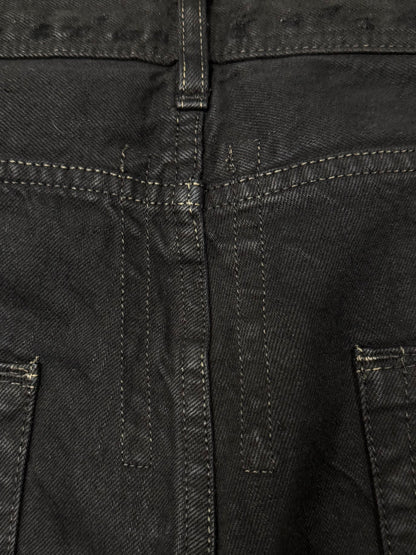 Rick Owens Olmar & Mirta Era ‘Detroit Cut’ Black Denim